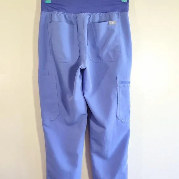 FIGS Yola Yoga Scrub Pants Lavendar W22SW2023 Healthcare/Medical  Women Size XXS - Picture 6 of 12